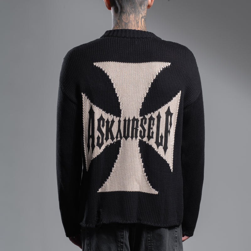 RIDER CROSS KNIT