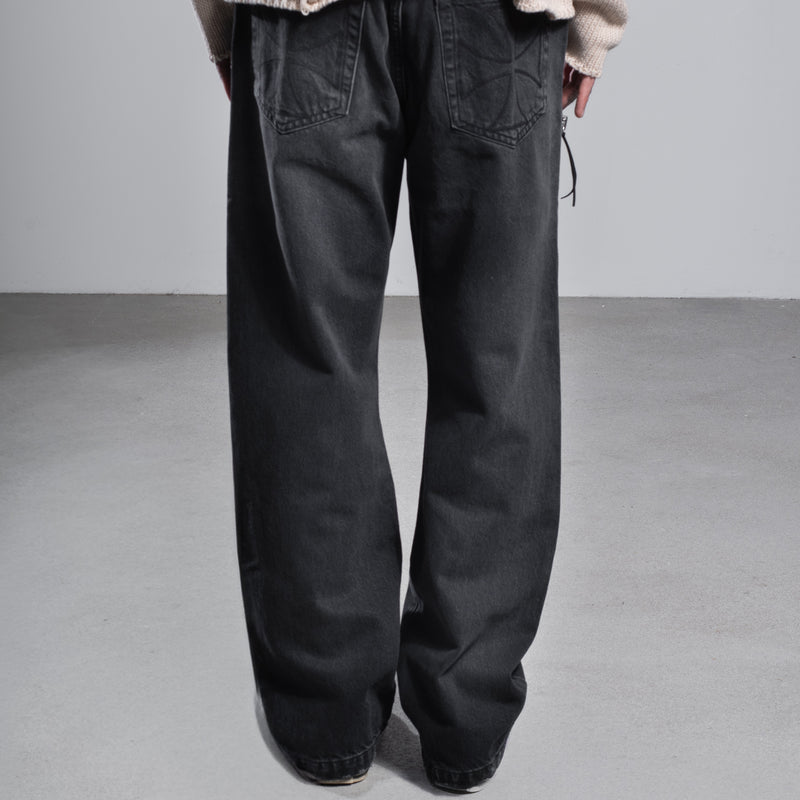 CROSS POCKET PHRASE JEANS