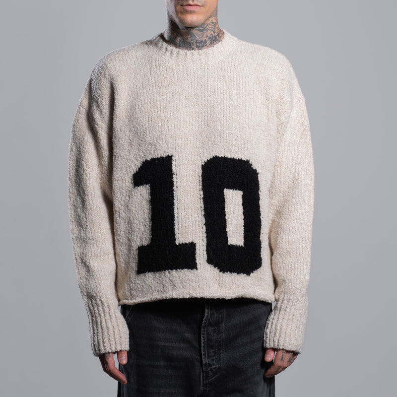 BOUCLE KNIT JERSEY