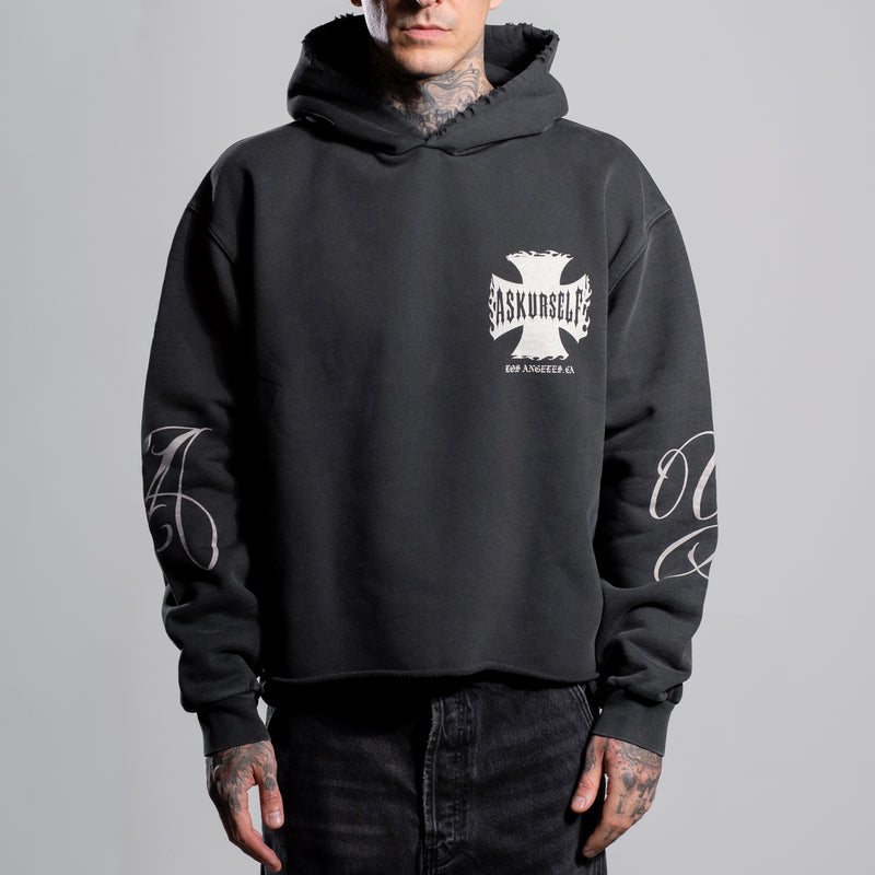 RAW AY CROSS HOODIE