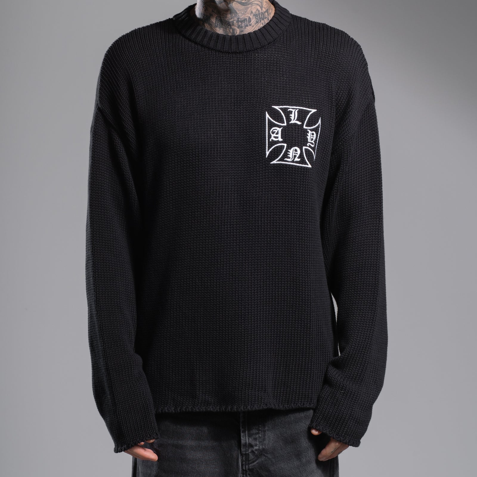 トップス LAST NEST X ASKYURSELF KNIT LAST NEST x CHAIN KNIT - ASKYURSELF