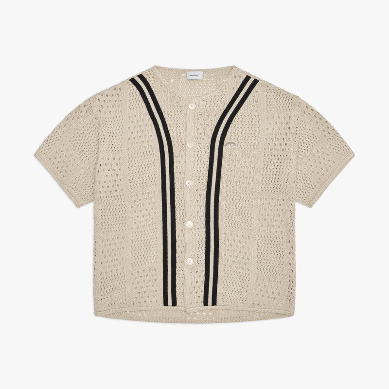 BANNED KNIT BASEBALL SHIRT