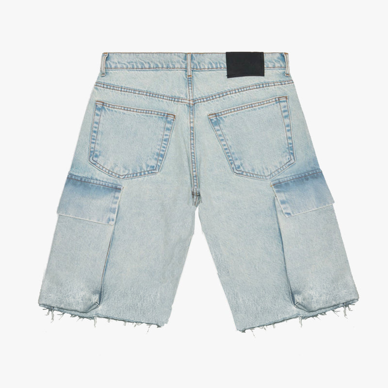 PHRASE CARGO JEANS SHORTS