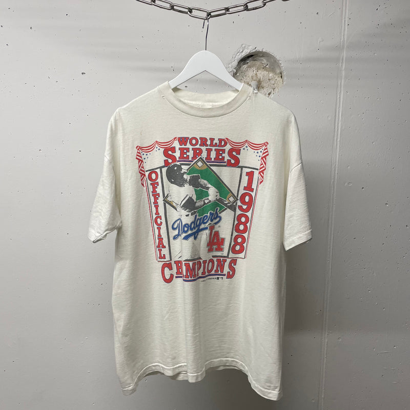 LA DODGERS CHAMPIONS 1988 VINTAGE T