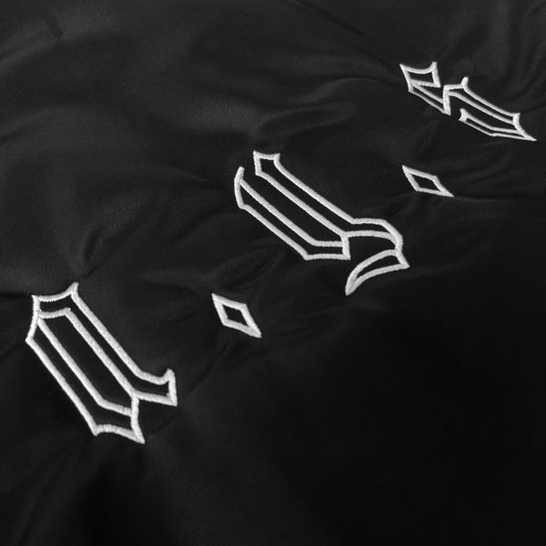 HOODED CROPPED AYS BOMBER JACKET