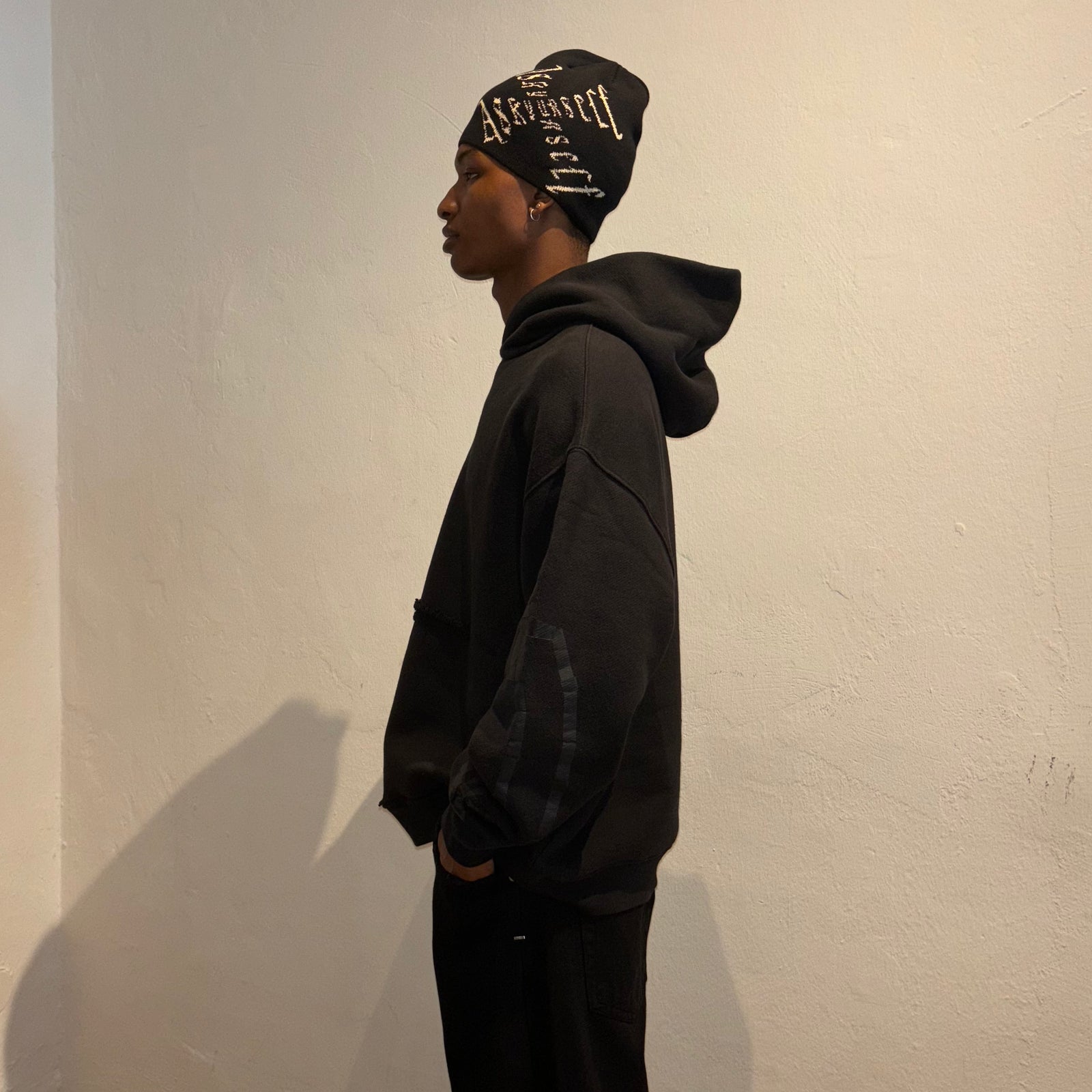 TAPED BANNER HOODIE - ASKYURSELF