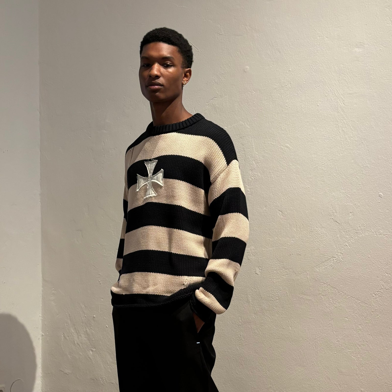 askyurself ⅽhunkyⅽlossknit TATTOO KNIT - ASKYURSELF