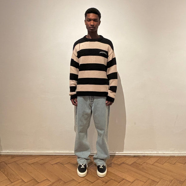 STRIPED OE KNIT