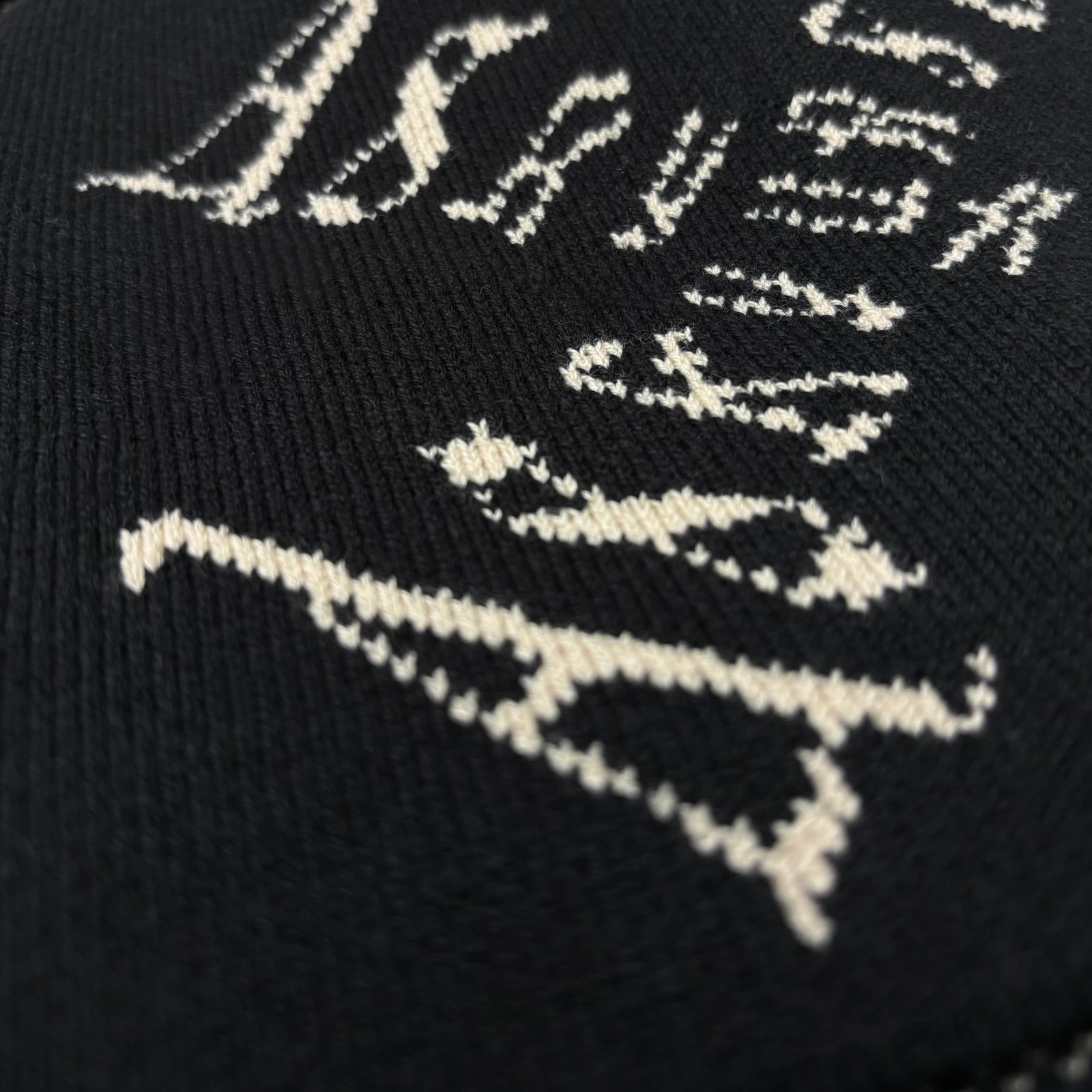 CROSS LOGO BEANIE - ASKYURSELF