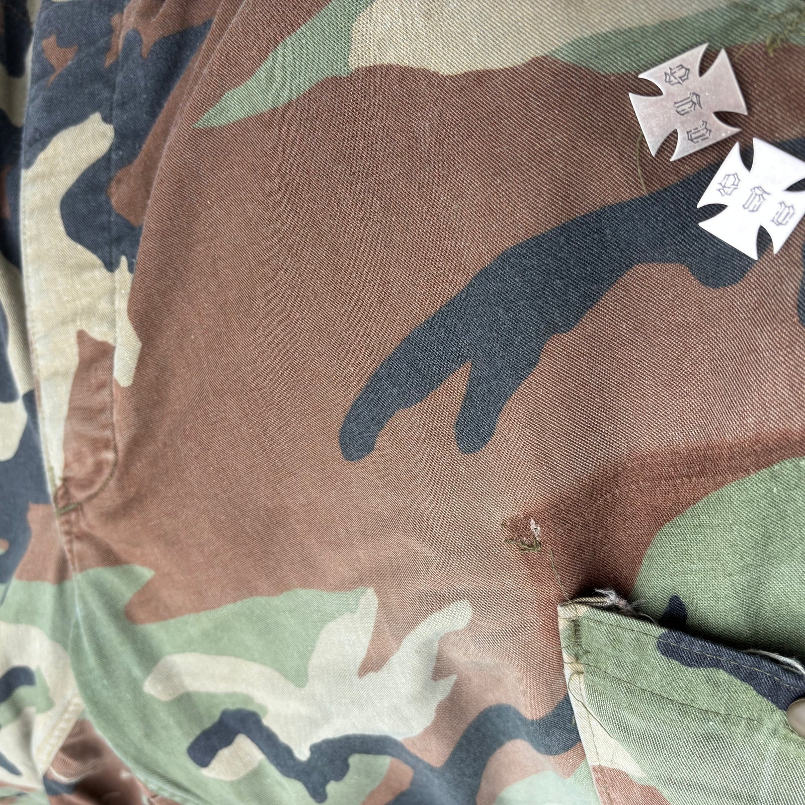 Faded Camo Vintage Shorts #2 | askyurself – ASKYURSELF