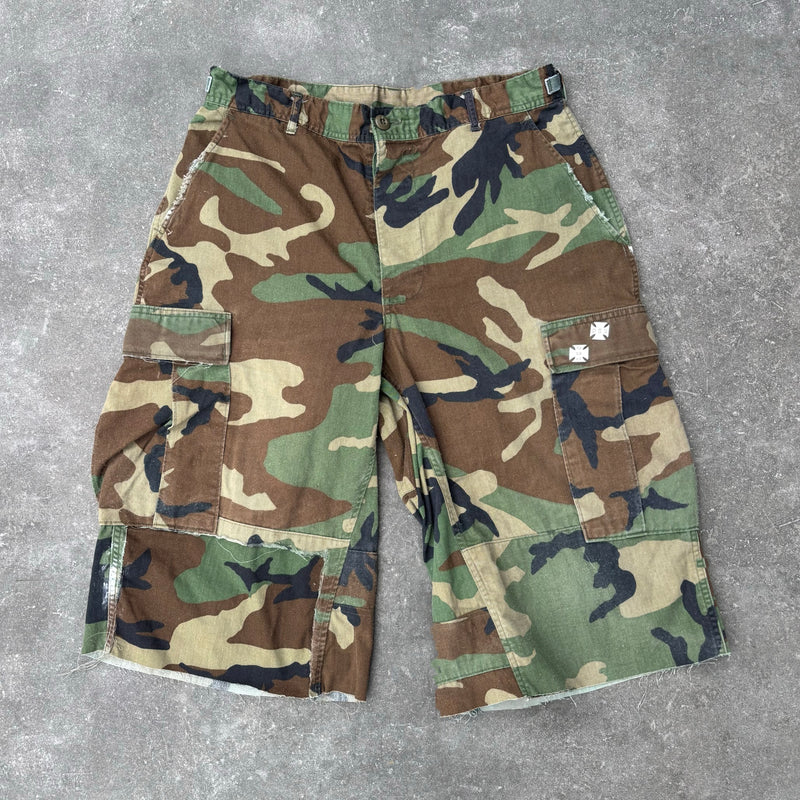Cotton Camo Vintage Shorts #4