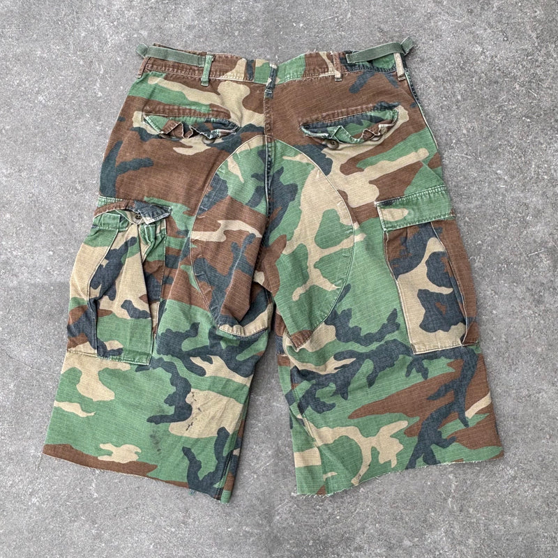 Cotton Camo Vintage Shorts #1