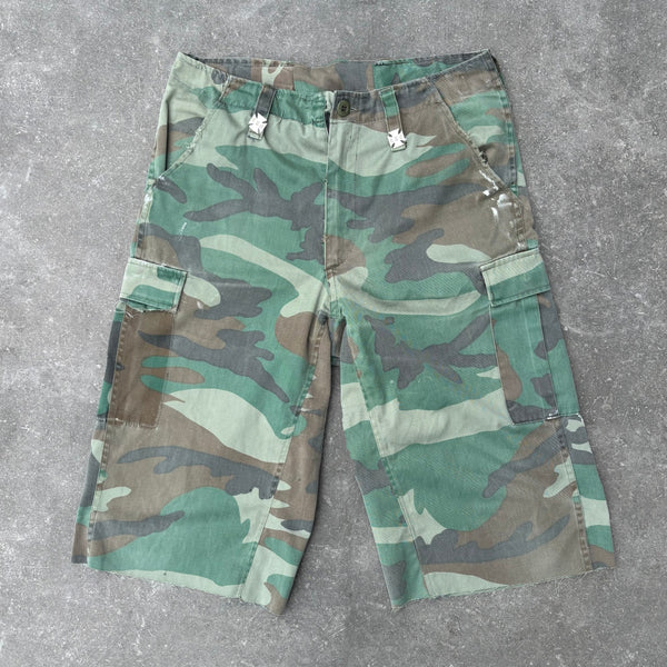 Faded Camo Vintage Shorts #1