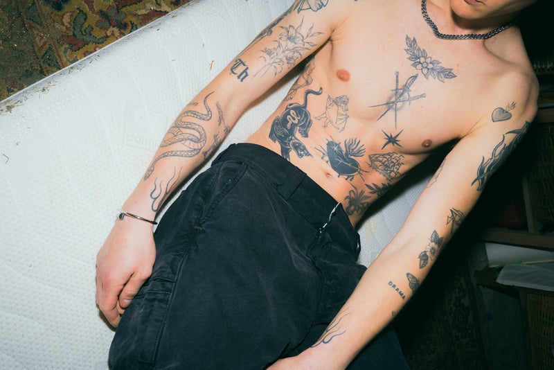 REWORKED CANVAS WORK PANTS