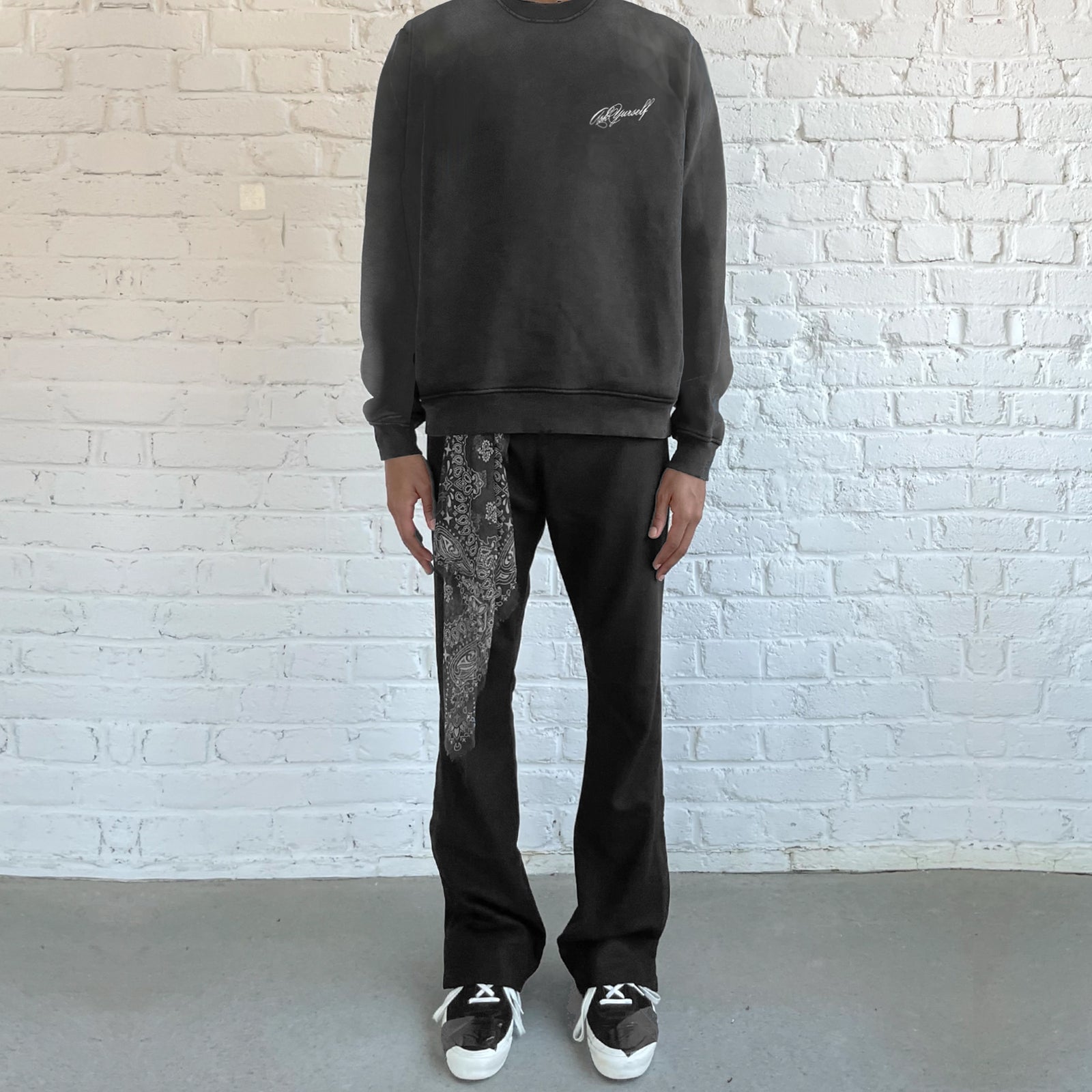 【ASKYURSELF】Faded Scribt Crew FADED SCRIBT CREW - ASKYURSELF