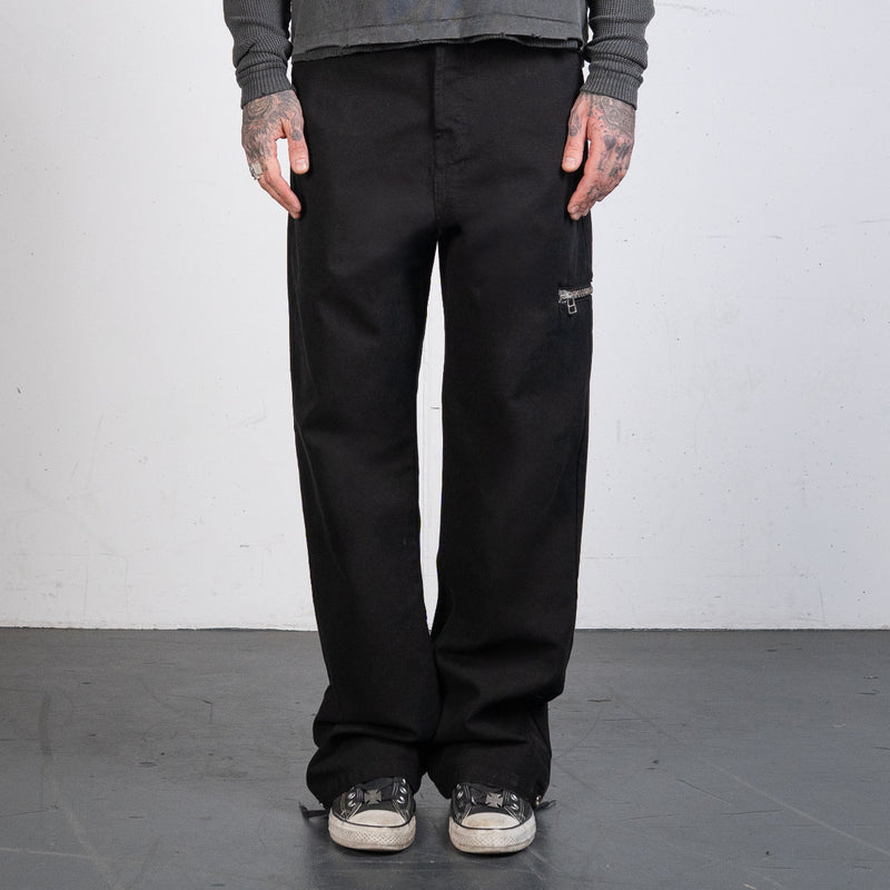 SIDE ZIP ADJUSTABLE FLARE PANTS - ASKYURSELF