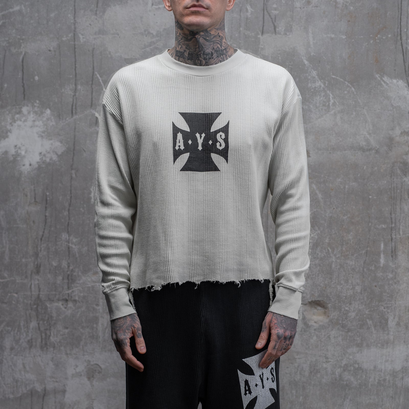 DESTROYER CROSS WAFFLE LS - ASKYURSELF