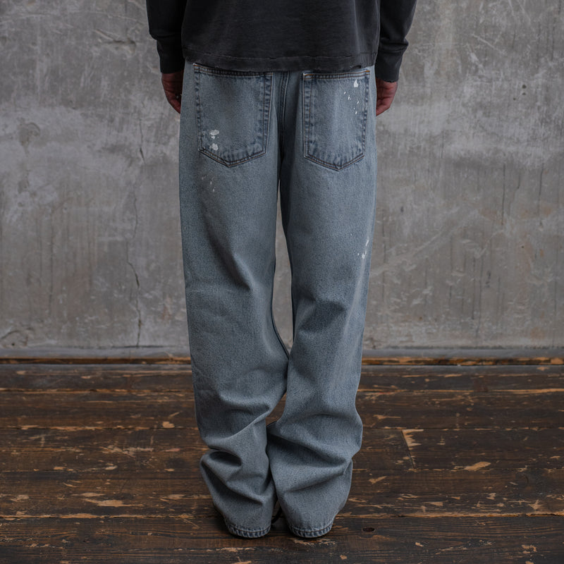 PAINT SPLATTER BAGGY JEANS - ASKYURSELF