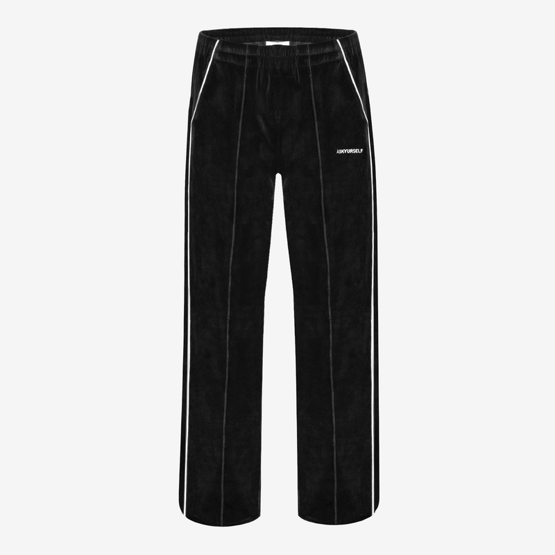 VELOUR TRACK PANTS